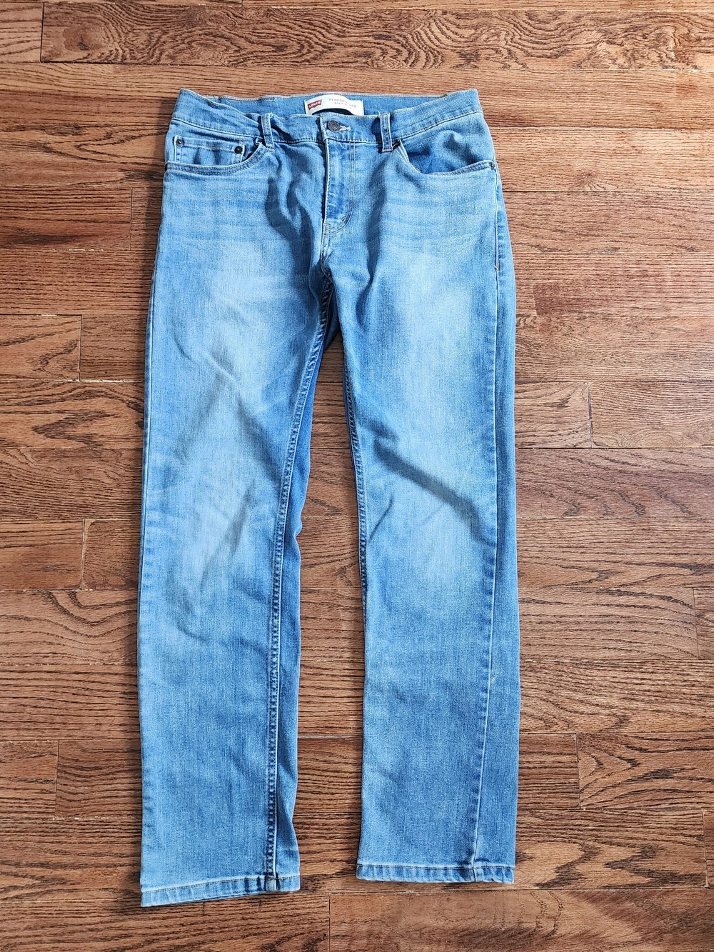 Levi’s Performance 511 Slim Jeans Boys 18 Regular Medium Blue Stretch Flex Class